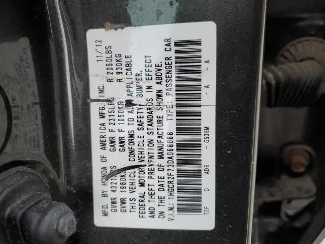 2013 HONDA ACCORD EX
