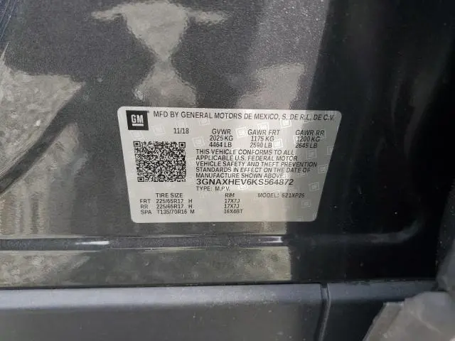 2019 CHEVROLET EQUINOX LS