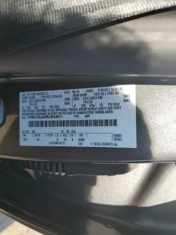 2024 FORD ESCAPE PLATINUM  