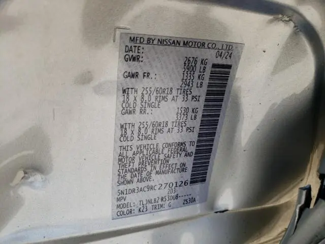 2024 NISSAN PATHFINDER S  