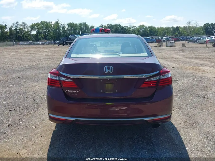 2016 HONDA ACCORD LX