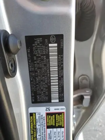 2021 TOYOTA CAMRY SE  