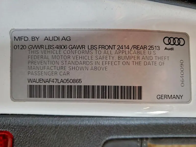 2020 AUDI A4 PREMIUM PLUS  