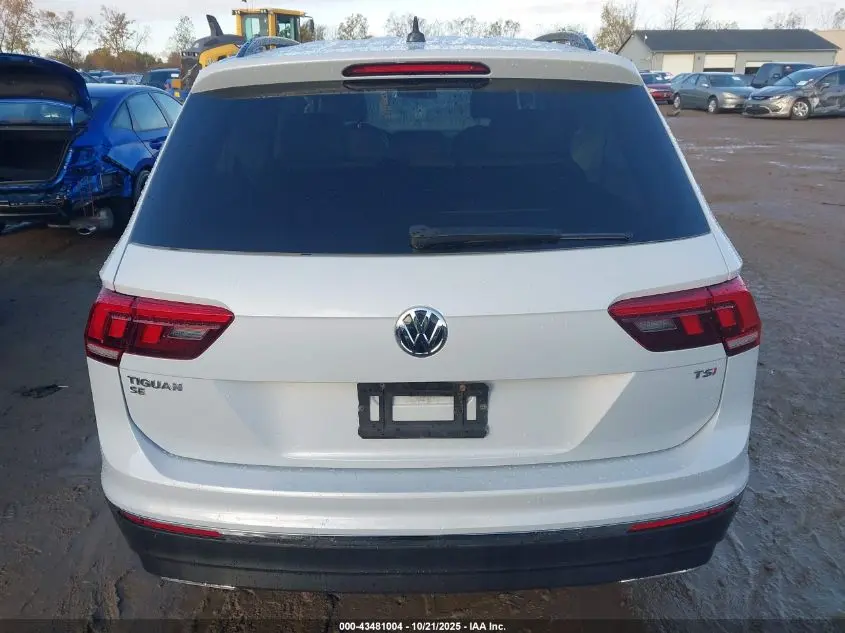 2018 VOLKSWAGEN TIGUAN 2.0T SE/2.0T SEL