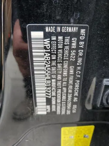 2017 PORSCHE MACAN S  