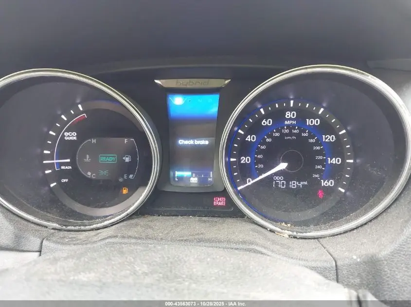 2013 HYUNDAI SONATA HYBRID  