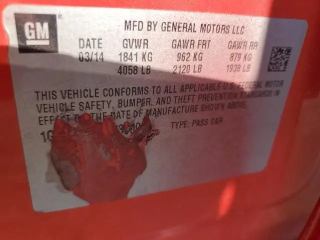 2014 CHEVROLET CRUZE LS  