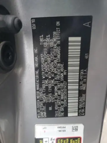 2011 TOYOTA SIENNA XLE  