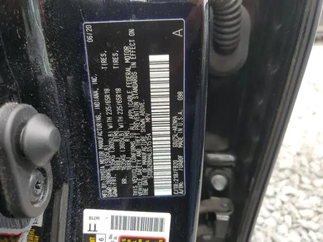 2020 TOYOTA HIGHLANDER L  