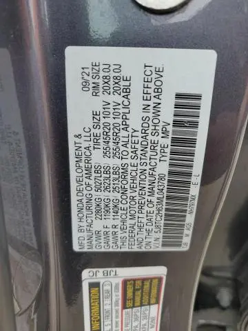 2021 ACURA RDX A-SPEC  