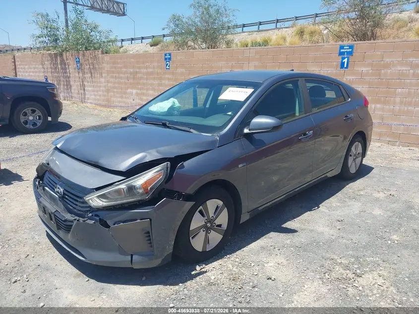 2018 HYUNDAI IONIQ HYBRID BLUE