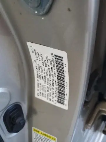 2013 HONDA ACCORD LX  