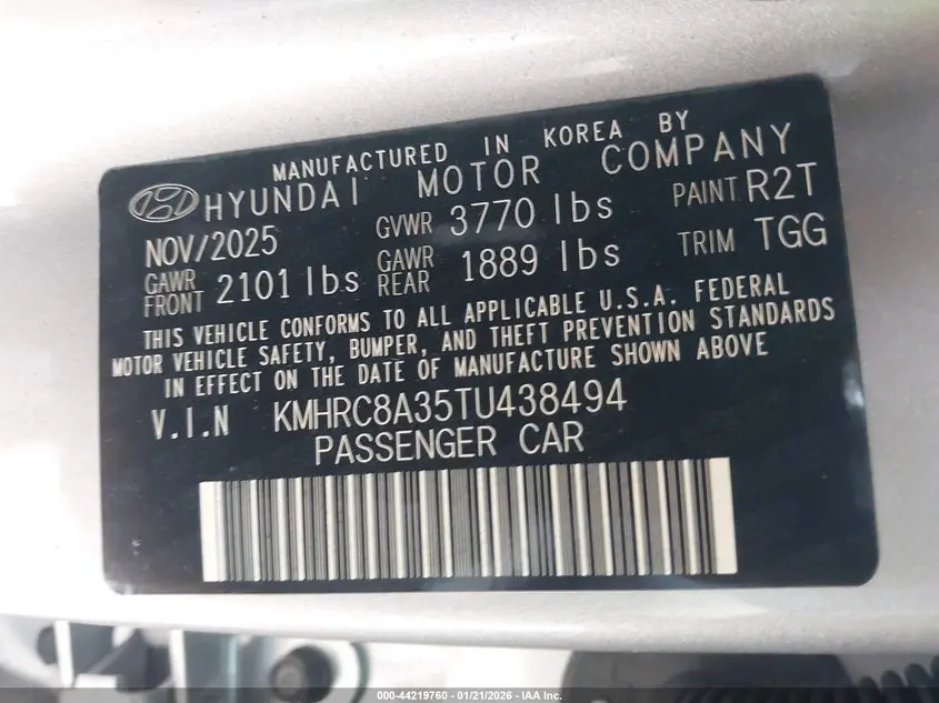 2026 HYUNDAI VENUE SEL