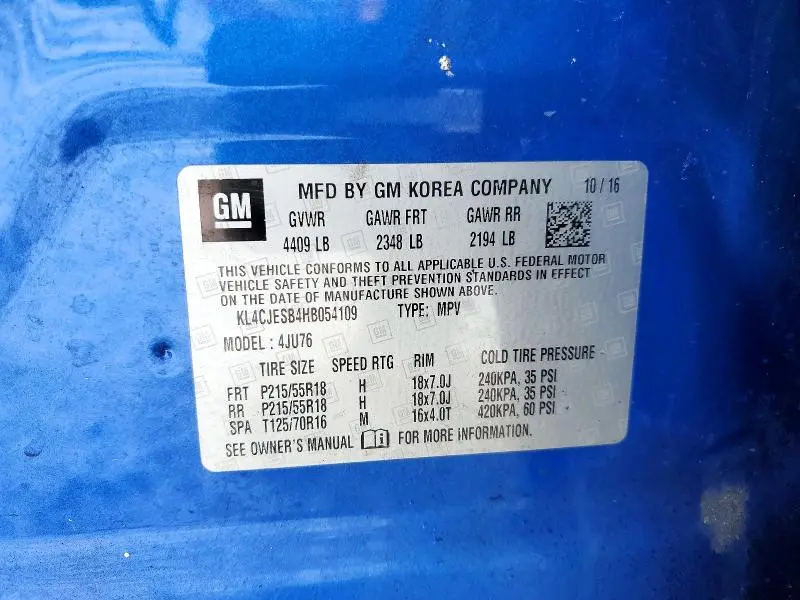 2017 BUICK ENCORE PREFERRED  