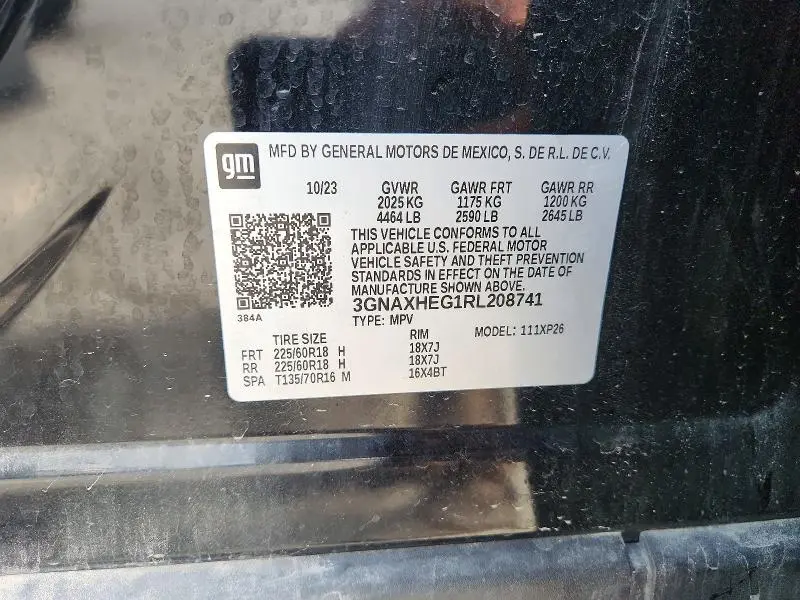 2024 CHEVROLET EQUINOX LS  