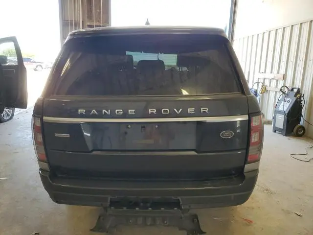 2017 LAND ROVER RANGE ROVER SUPERCHARGED  