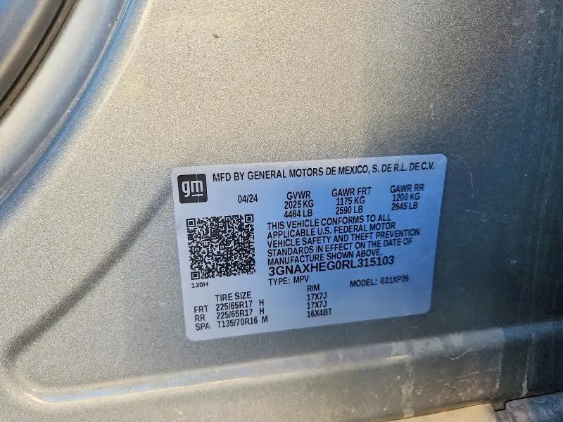 2024 CHEVROLET EQUINOX LS  