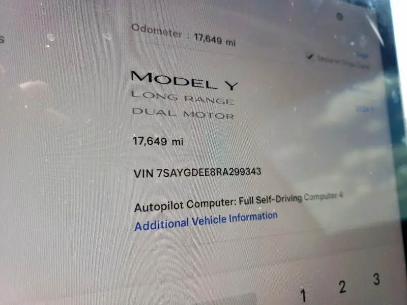 2024 TESLA MODEL Y