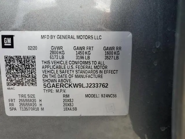 2020 BUICK ENCLAVE PREMIUM