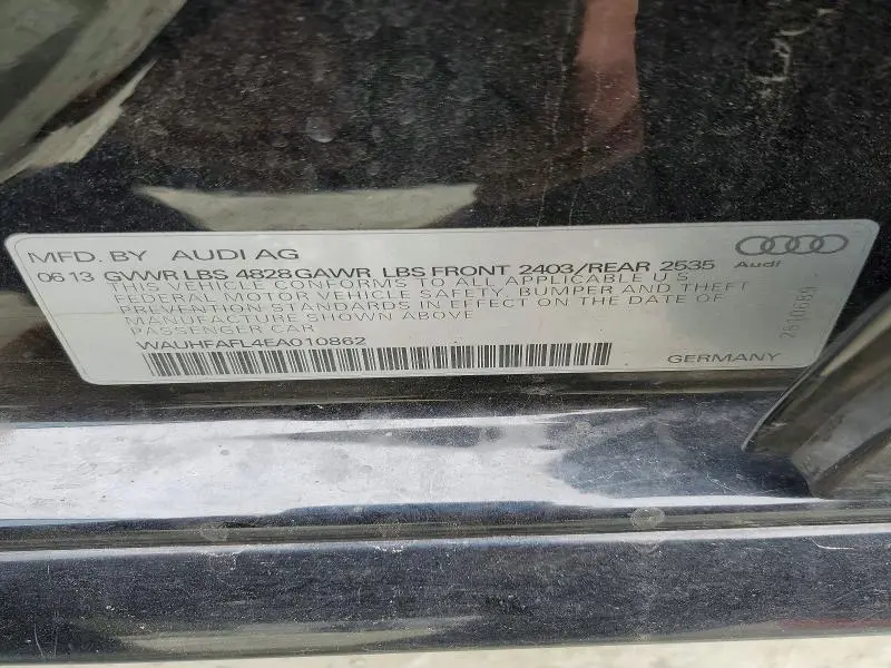 2014 AUDI A4 PREMIUM PLUS  