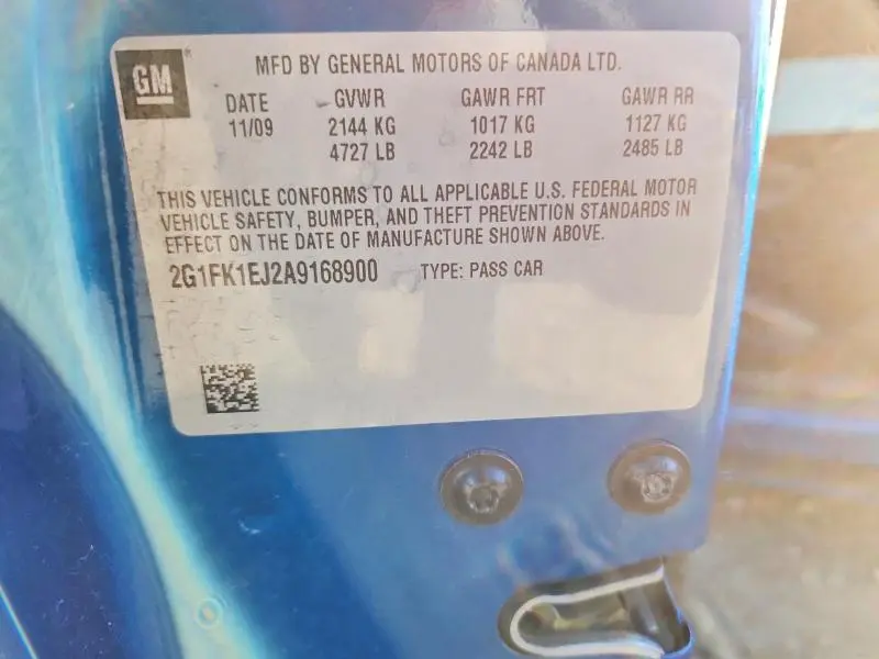 2010 CHEVROLET CAMARO SS  