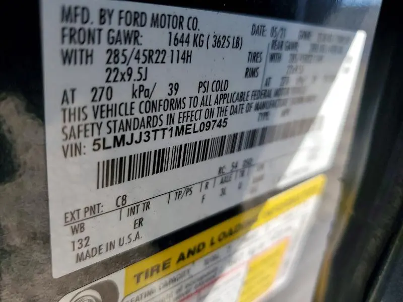 2021 LINCOLN NAVIGATOR L BLACK LABEL  