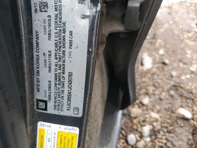 2018 CHEVROLET SPARK LS  