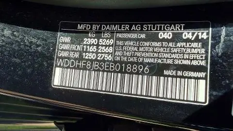 2014 MERCEDES-BENZ E 350 4MATIC  