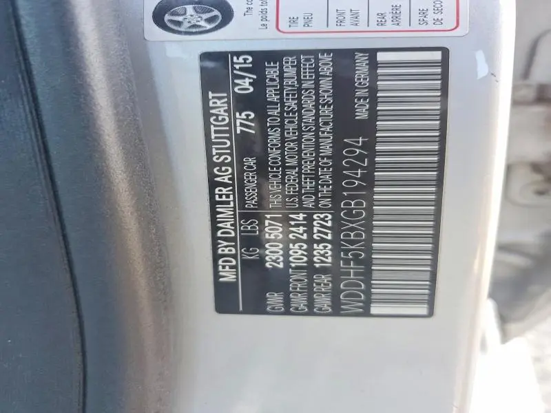 2016 MERCEDES-BENZ E 350  