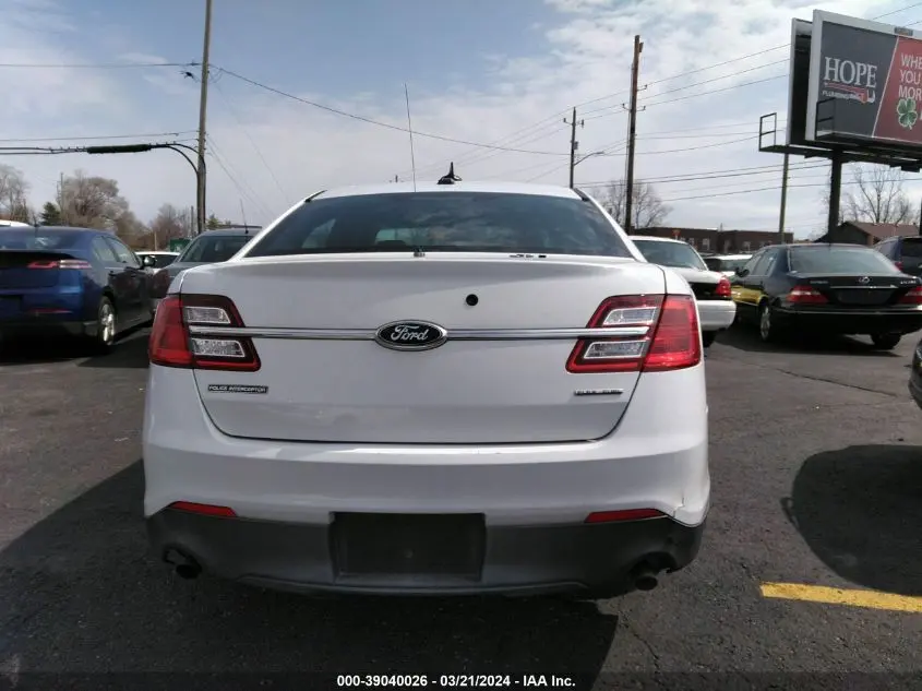 2015 FORD TAURUS POLICE INTERCEPTOR