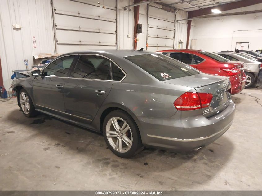 2013 VOLKSWAGEN PASSAT 2.0L TDI SEL PREMIUM