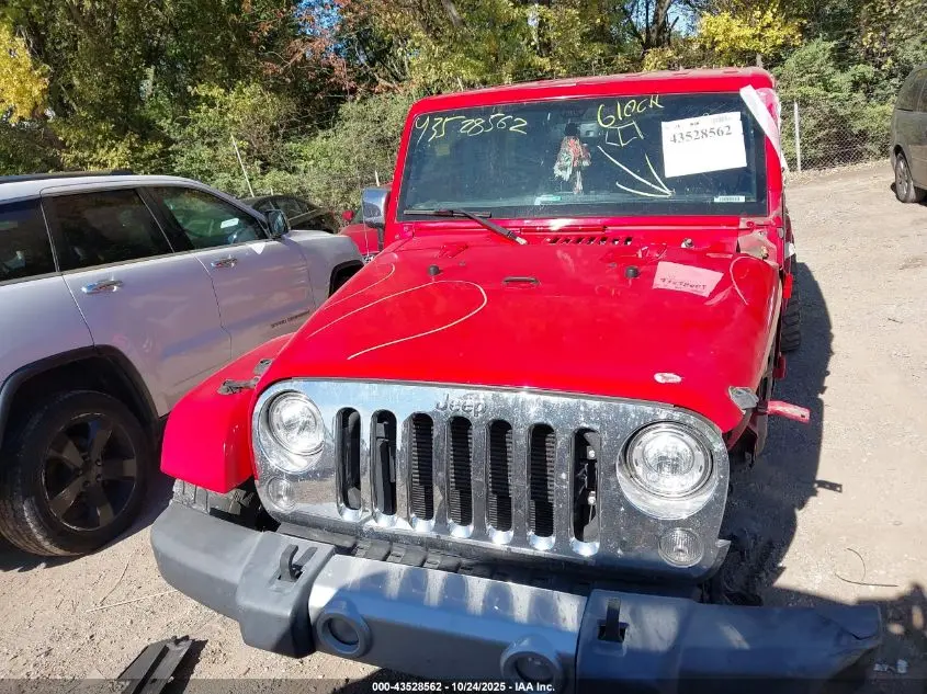 2017 JEEP WRANGLER UNLIMITED SAHARA 4X4