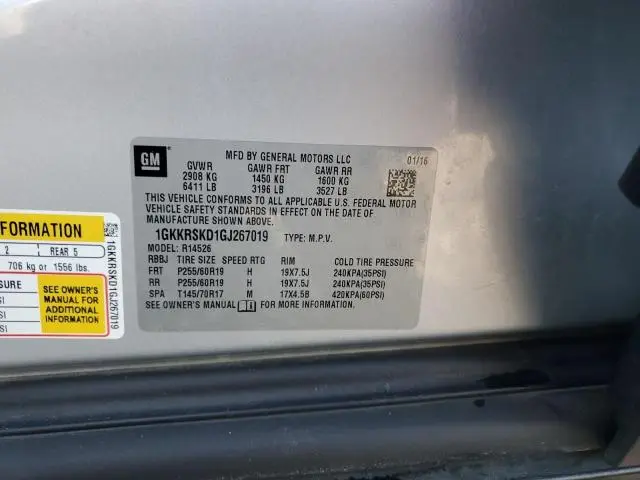 2016 GMC ACADIA SLT-2  