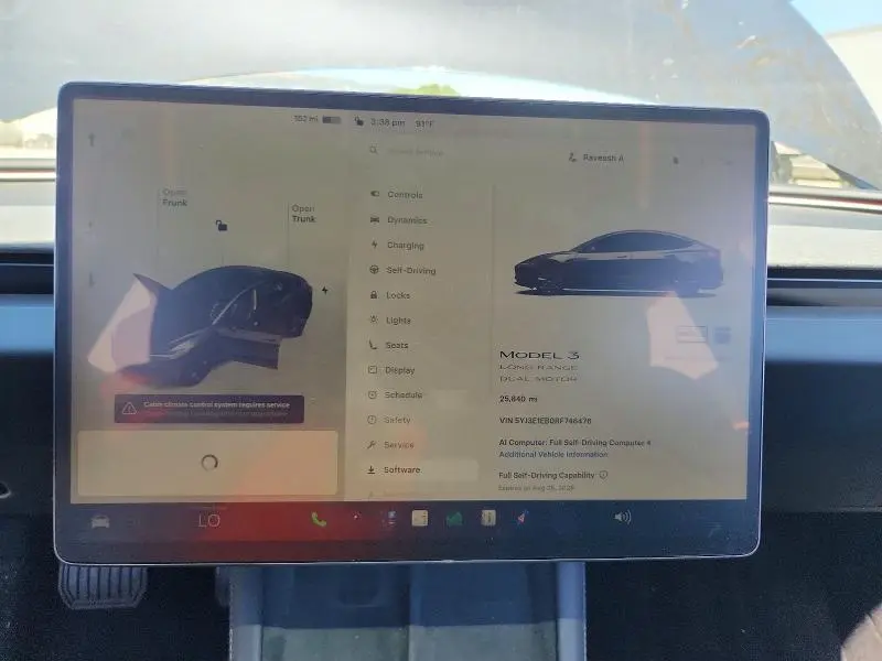 2024 TESLA MODEL 3   