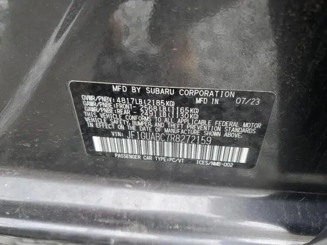 2024 SUBARU IMPREZA   