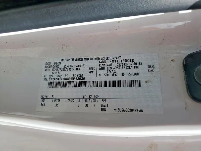 2024 FORD F250   
