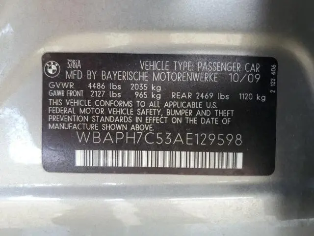 2010 BMW 328 I  