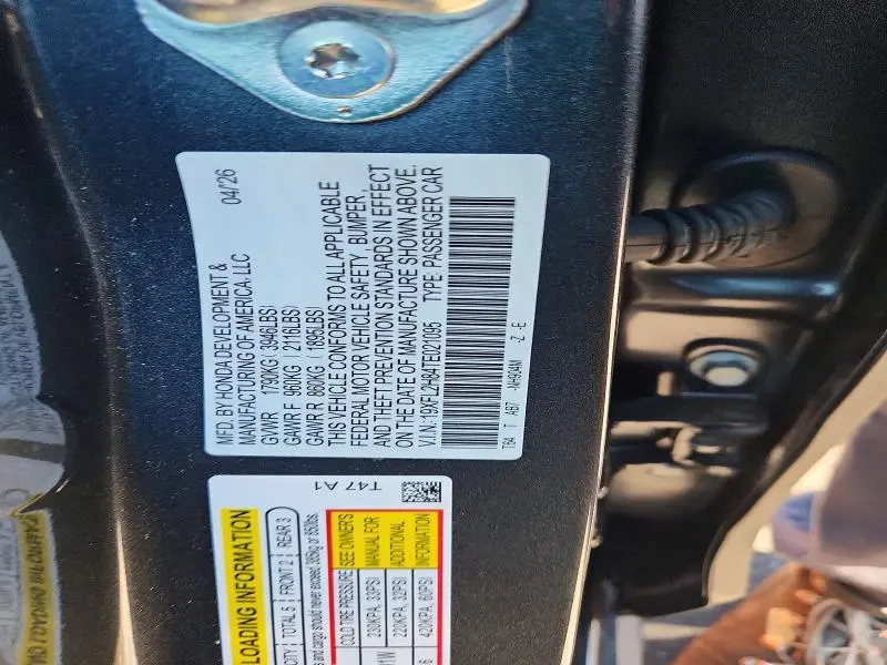 2026 HONDA CIVIC SPORT  