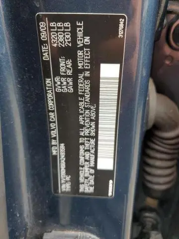 2010 VOLVO S40 2.4I  