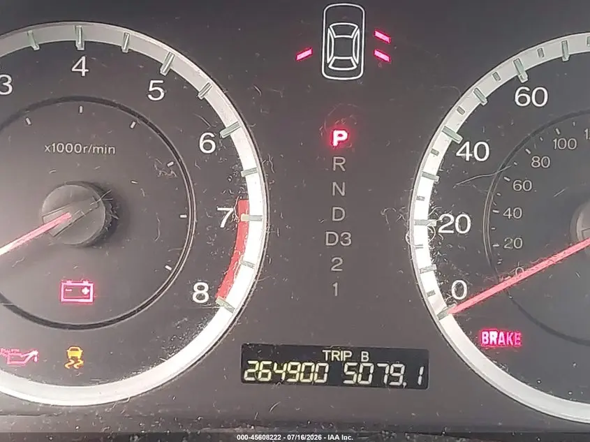 2012 HONDA ACCORD 2.4 SE