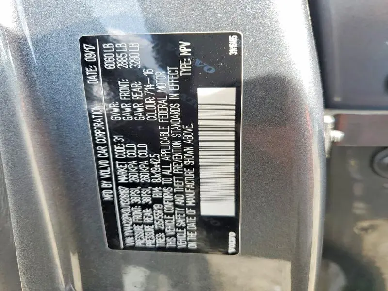 2018 VOLVO XC90 T6  