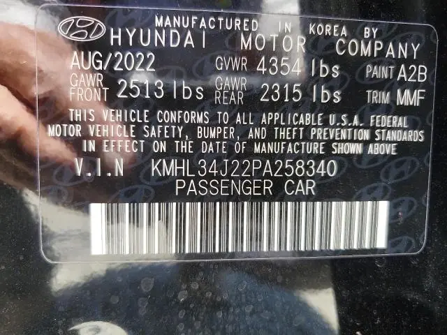 2023 HYUNDAI SONATA LIMITED  