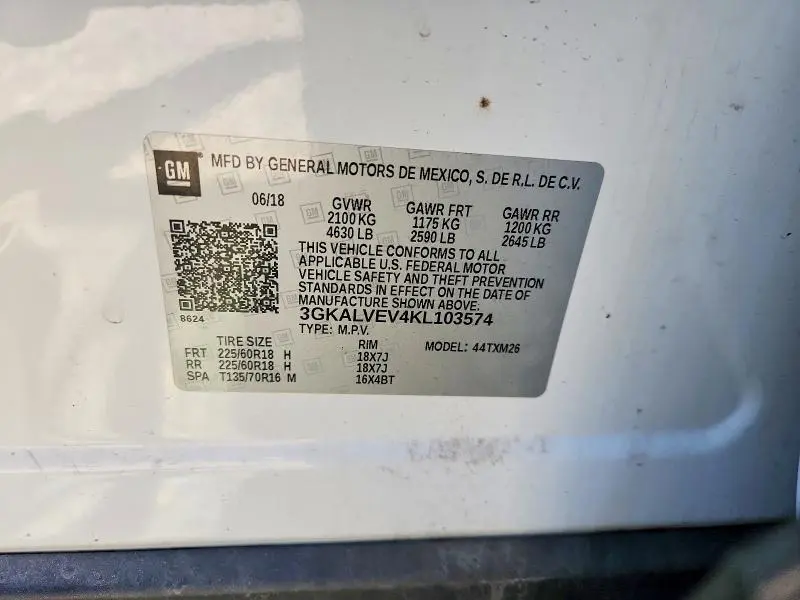 2019 GMC TERRAIN SLT  