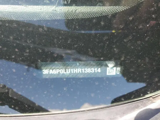 2017 FORD FUSION SE HYBRID  