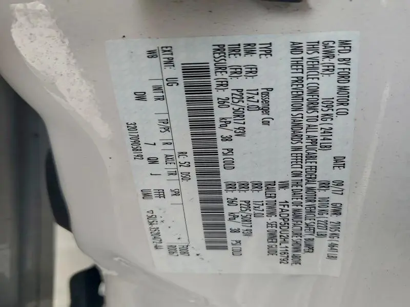 2017 FORD C-MAX TITANIUM  