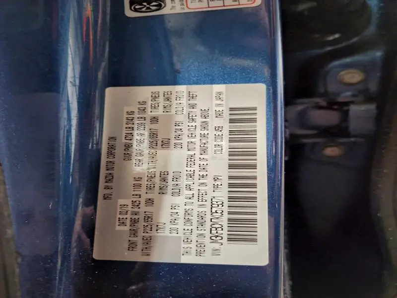 2019 MAZDA CX-5 TOURING  