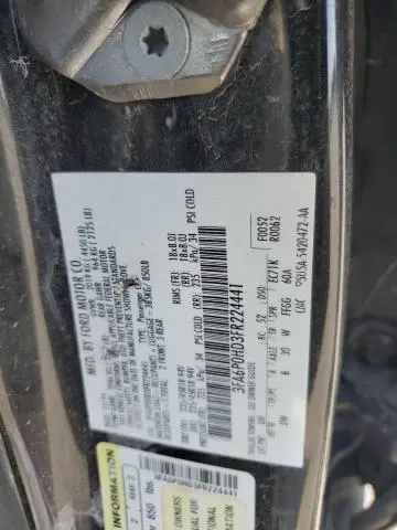2015 FORD FUSION SE  