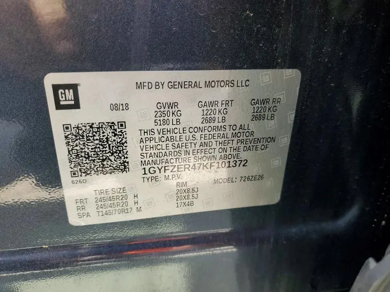 2019 CADILLAC XT4 SPORT  