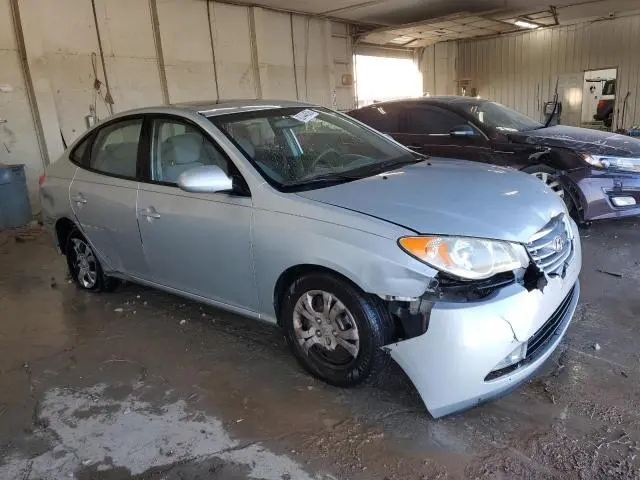 2010 HYUNDAI ELANTRA BLUE  