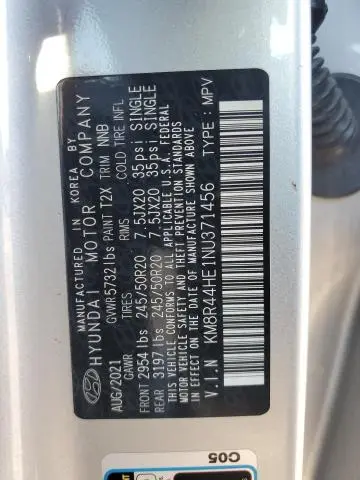 2022 HYUNDAI PALISADE SEL  